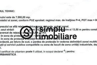 Teren de 7500 mp, în Central - 2