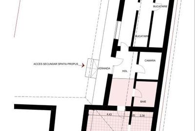 Spațiu comercial, de 150 mp, în Ultracentral - 2