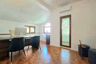 DOROBANTI - TELEVIZIUNE: ETAJ DE VILA ISTORICA RESTAURATA, 110 MP, PENTRU BIROU - 2