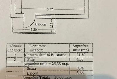 Apartament cu 2 camere decomandat în Central - 2