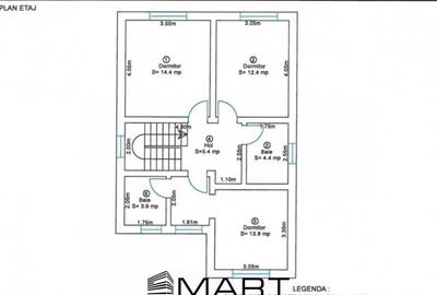 Casă cu 4 camere cu Canalizare în Șura Mică - 2