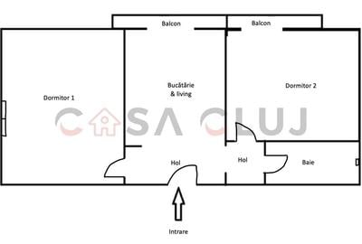 Apartament 2 camere decomandat, Louis Pasteur, Zorilor!! - 8