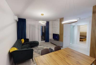 Apartament cu 2 camere semidecomandat în Lujerului
