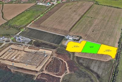 LOCATIE UNICAT !  12.000 mp teren intravilan cu acces din giratie A1 si centura