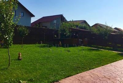 Casa individuala pe parter - mobilata - toate utilitatile - asfalt - teren 450 m - 9