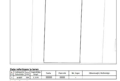 Islaz - Branesti - teren 1374mp - canalizare - gaze - curent - asfalt - 3