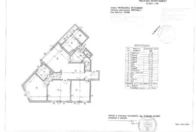 Apartament 5 camere, garaj, 2 boxe subsol, 4/6, bloc interbelic . - 13