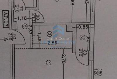 Apartament cu 2 camere, mobilat în Rahova