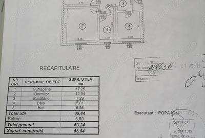 Apartament cu 2 camere decomandat în Mărăței - 7