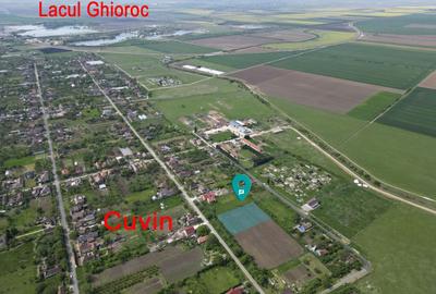 Teren Construcții intravilan de 3090 mp, în Cuvin - 1