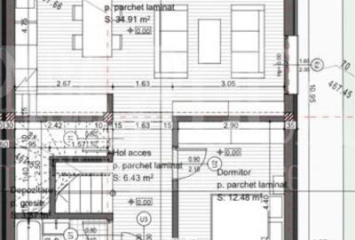 Duplex cu 5 camere cu Canalizare în Chinteni - 1