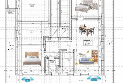 Penthouse de vanzare cu 3 camere, 58 mp, cu terasa panoramic Penthouse de vanzare cu 3 camere, 58 mp, cu terasa panoramic - 1