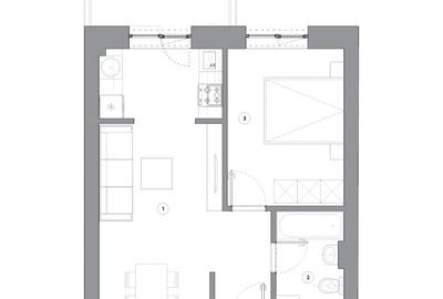 Apartament 2 camere / Hils Titanium Faza 1 / 5 min Metrou / COMISION 0% - 13