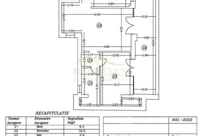 Apartament 2 camere de vanzare*** 63mp utili*** + 26 mp terasa // Floreasca - 17