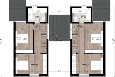 Casă cu 3 camere cu Teren 300 Mp în Central - 8