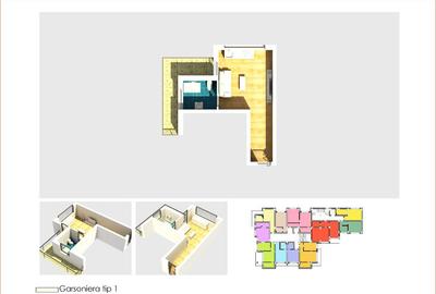 #Bloc Nou - Garsoniera 32 mp utili in Costinesti central - 1