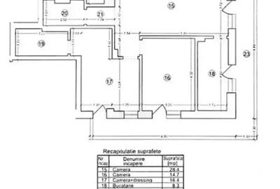 Apartament cu 3 camere decomandat, mobilat în Pipera - 4