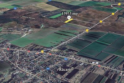 Teren intravilan 13953 mp Răcari lângă Pădurea Măriuța - oportunitate investiție - 6