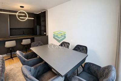 Apartament cu 3 camere semidecomandat, mobilat în Băneasa - 8