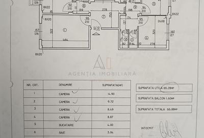 Apartament cu 3 camere, mobilat în Doamna Ghica - 16