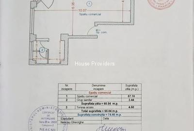 Spațiu comercial, 65 mp în Bucureștii Noi