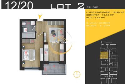 Apartament cu 2 camere decomandat în Theodor Pallady - 5