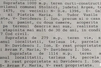 Casă cu 3 camere cu Teren 279 Mp în Stolnici - 3