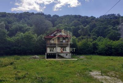 VILA 8 CAMERE, TEREN 5000 MP CAMPULUNG, APA SARATA - 1