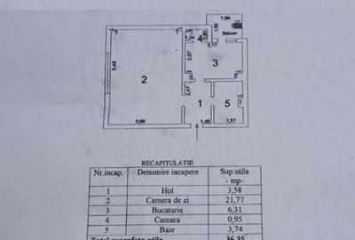 Apartament 1 camera Dorobantilor, suprafata 38,9mp - 6
