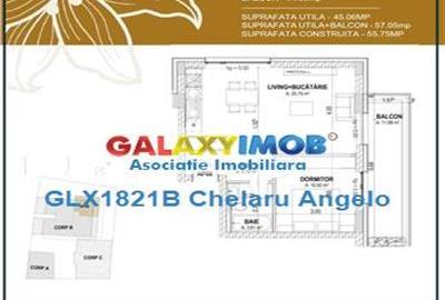 Apartament cu 2 camere decomandat în Unirii - 14