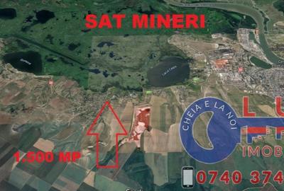 Teren de 1500 mp, în Mineri