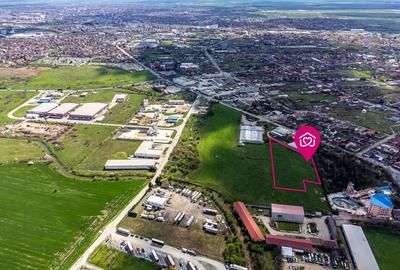 Teren cu PUZ in Arad, servicii, industrie, depozitare 8.307 mp - 2
