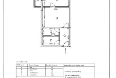 Apartament cu 2 camere în Central - 8