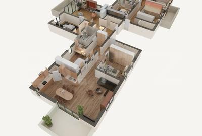 Apartament cu 3 camere în Central - 16
