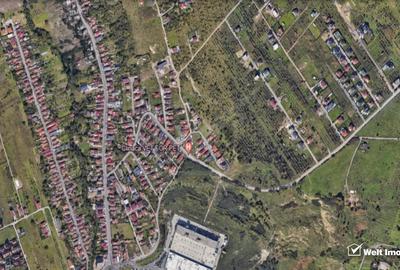 Teren 2600 mp si casa solida, locuibila D+P+E + pod