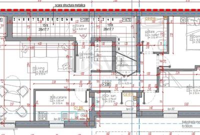 Apartament cu 3 camere decomandat în Uverturii - 15
