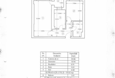 Apartament cu 2 camere în Regie - 1