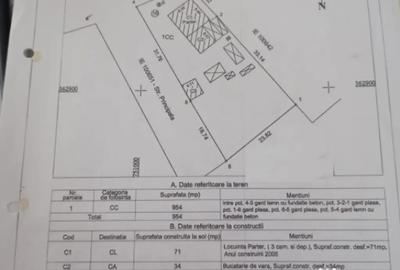 Casă cu 4 camere cu Teren 951 Mp în Saraiu - 1