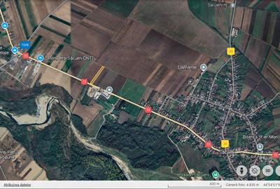 Teren Construcții extravilan de 5008 mp, în Săcueni - 6