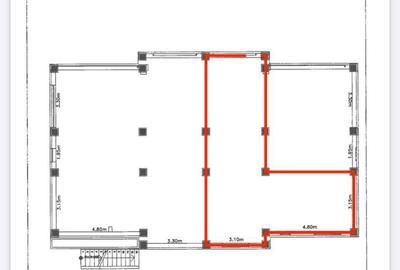 Spațiu comercial, de 60 mp, în Central - 3