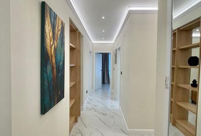 Apartament cu 3 camere decomandat, mobilat în Băneasa