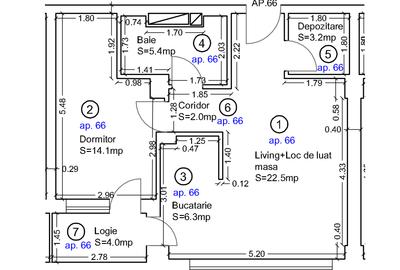 Apartament 2 camere. XCity Tower 1 Torontalului - 10