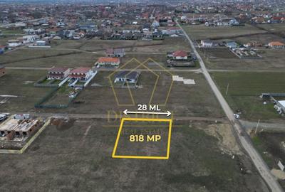 Teren Construcții intravilan de 818 mp, în Moșnița Nouă - 5