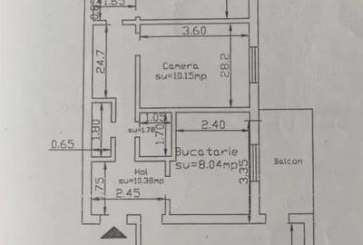 APARTAMENT 3 CAMERE, DECOMANDAT, ETAJ INTERMEDIAR CANTA, MOBILAT SI UTILAT, 1983 - 1