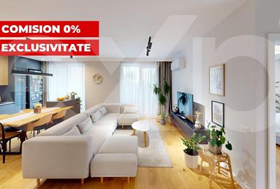 Apartament cu 3 camere semidecomandat, mobilat în Mărăști