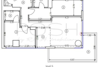 Apartament cu 3 camere decomandat în Floreasca - 11