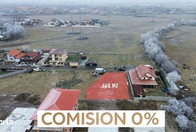 Teren de 668 mp, în Tipografilor - 1