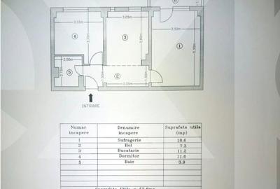 Apartament cu 3 camere, mobilat în Negru Vodă - 8