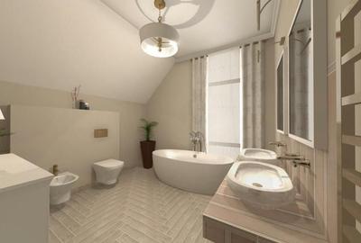 Casa 4 camere la cheie,10 minute de spital 150mp,700mp teren - 8