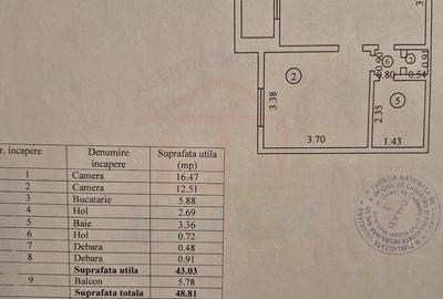 Apartament cu 2 camere semidecomandat în Țiglina 2 - 1